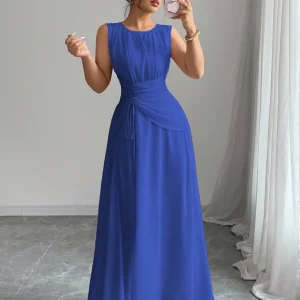 Elenzga Chiffon Maxi Dress