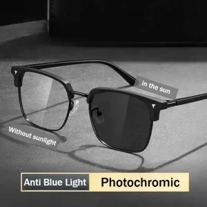 Photochromic Half Frame Reading Glasses