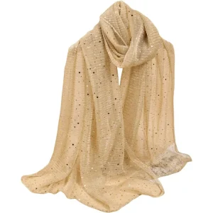 Women's Sequin Shawl Wrap for Evening Wear